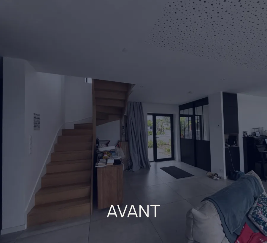 Avant travaux 1 - L'ESCALIER SECRET