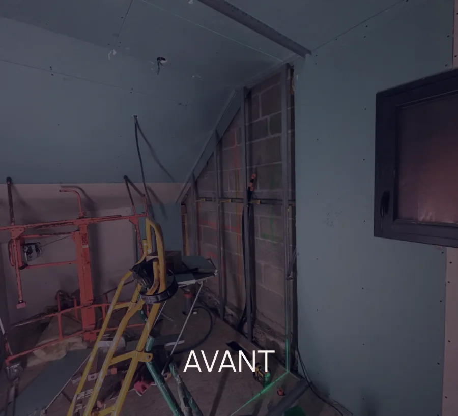 Avant travaux 1 - SALLE D'EAU SOUS RAMPANTS