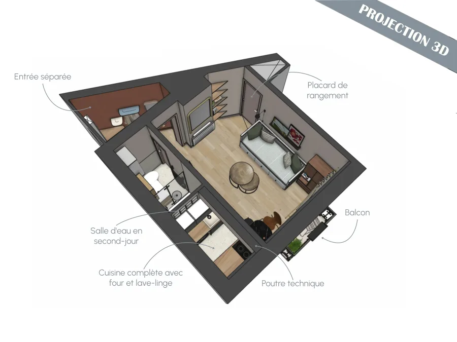 STUDIO PARISIEN - annonce immobiliEre